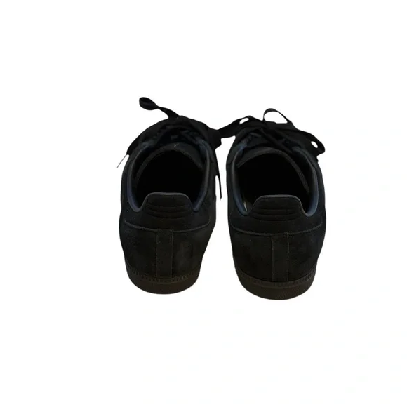 Adidas Men's Black Gazelle Suede Sneakers Size 7 - Picture 4 of 12